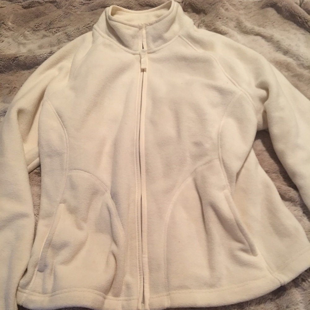 Fleece zip up jacket